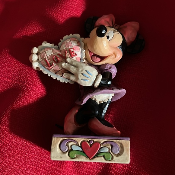 Jim Shore Disney Traditions Minnie Mouse “My Love” 2011 Collectors Statue - Picture 4 of 5